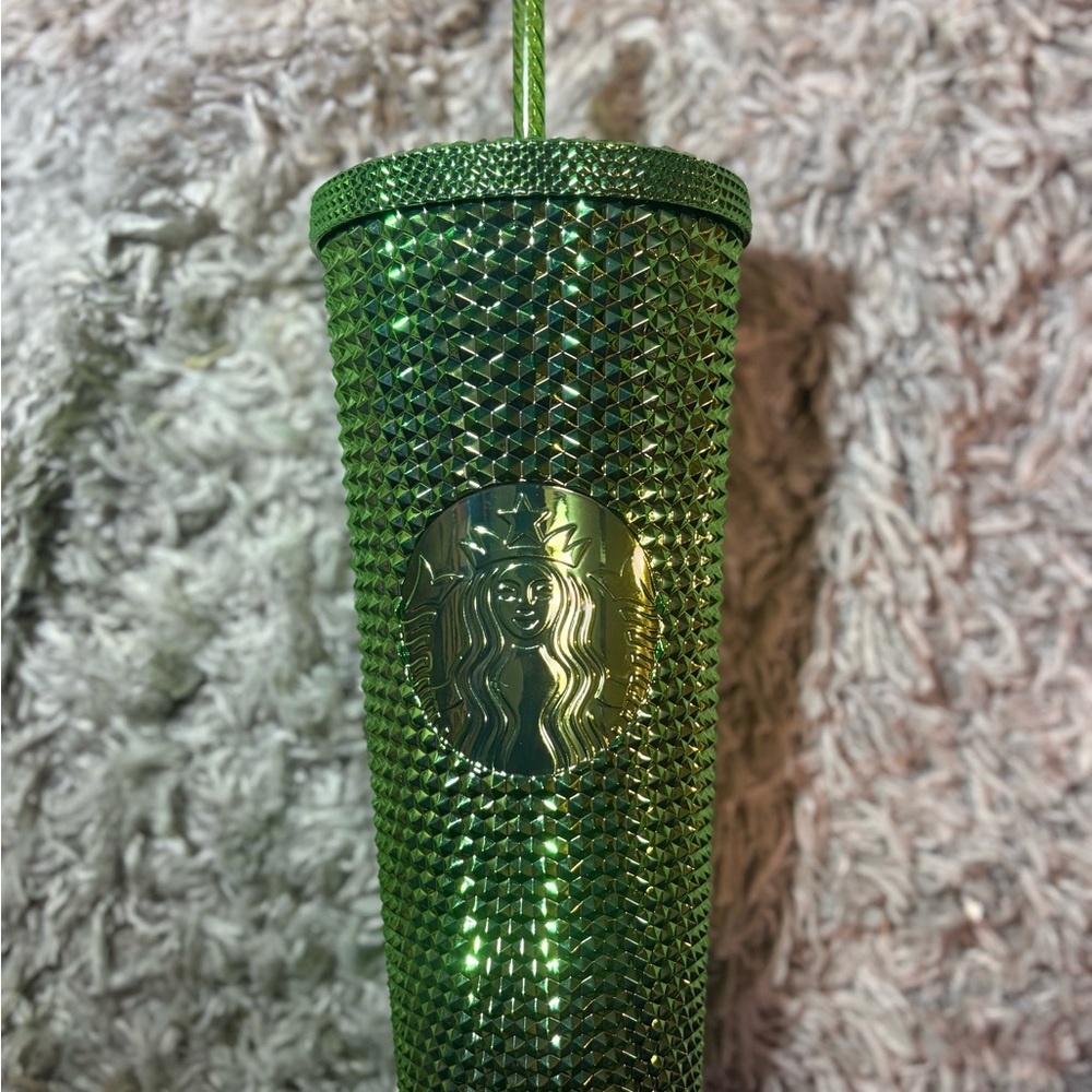 Starbucks Emerald Green Textured Tumbler
